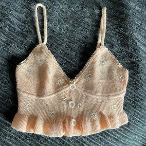 For love and lemons daisy crop top